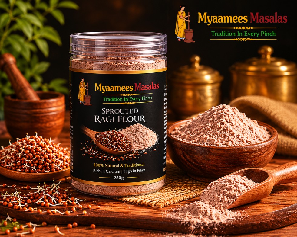 Sprouted Ragi Flour